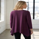 Plus Size Ultimate Handkerchief Hem Tunic image number null