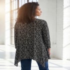 Plus Size Ultimate Handkerchief Hem Tunic image number null