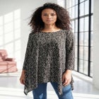 Plus Size Ultimate Handkerchief Hem Tunic image number null