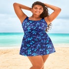 Chlorine Resistant Tank Swimdress image number null