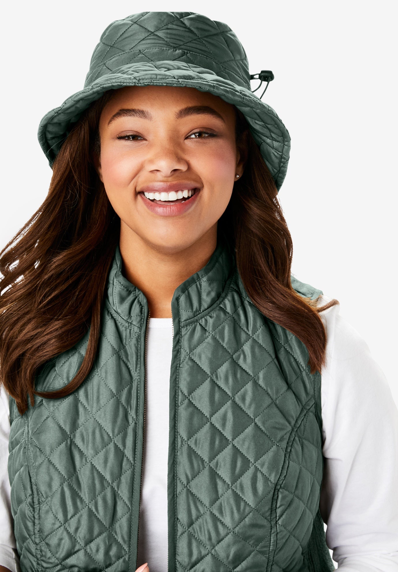 Quilted Bucket Hat image number 1