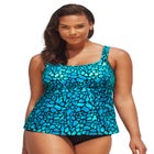 Flared Tankini Top image number null