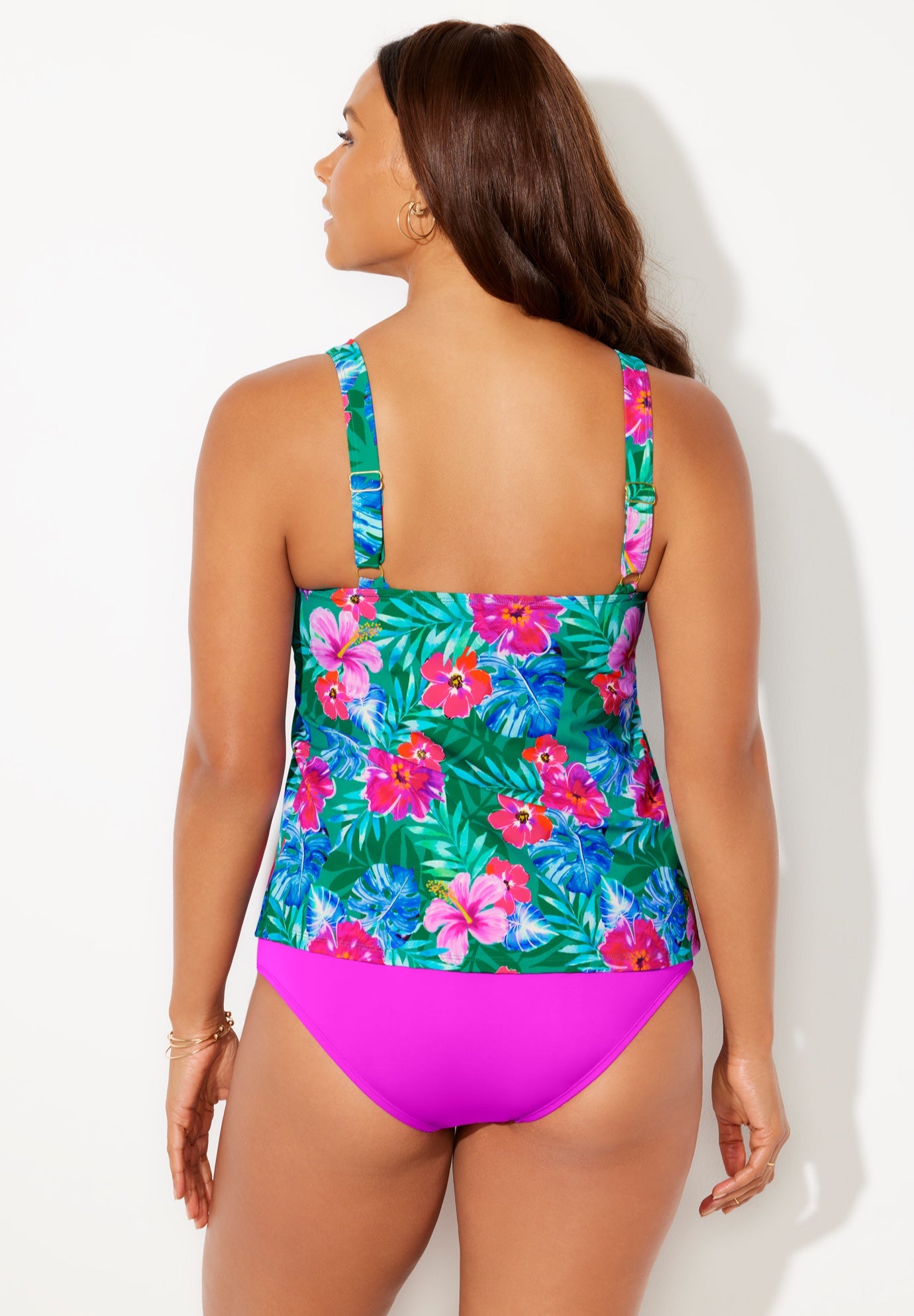 Flared Tankini Top image number 1