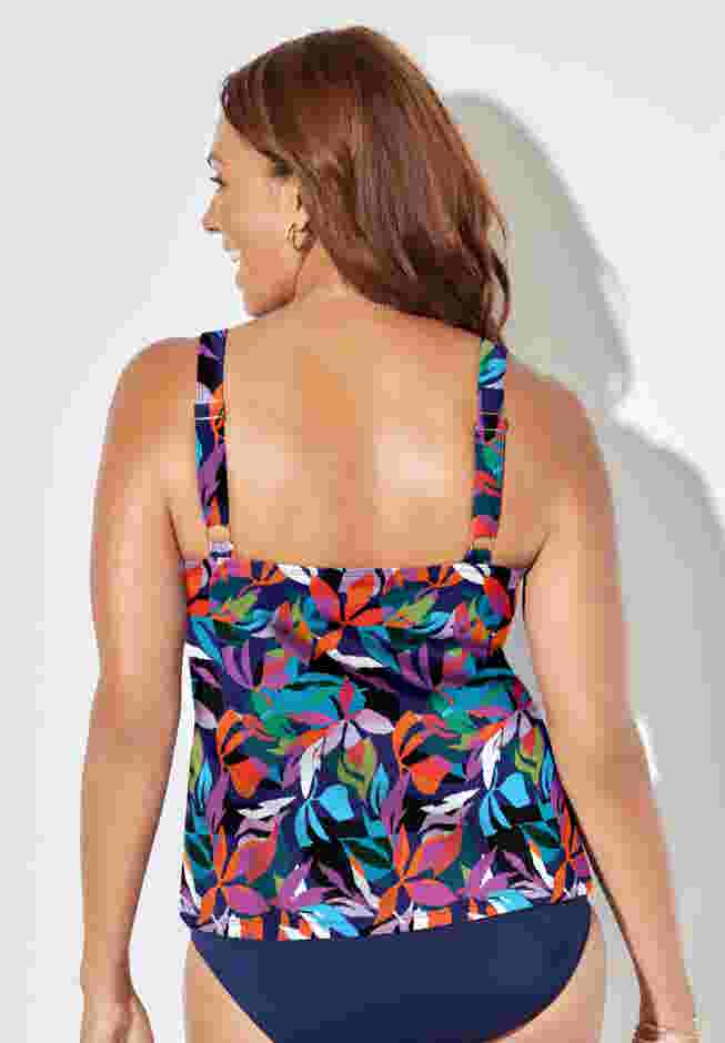Flared Tankini Top image number 1