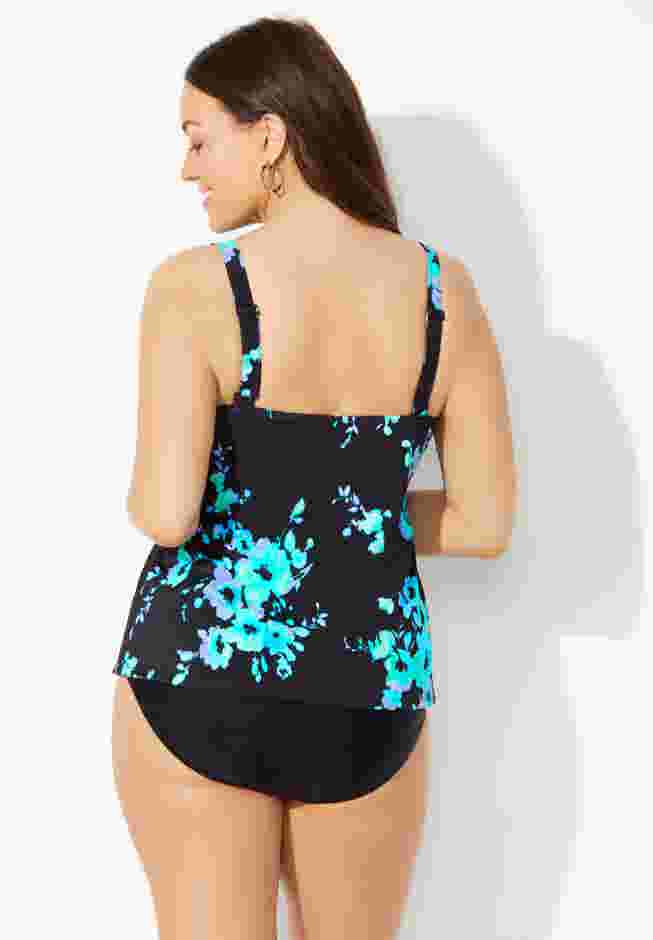Flared Tankini Top image number 1