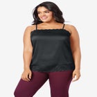 Lace-Trim Cami image number null