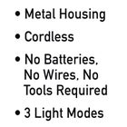 Sensorbrite™ Slimbeam + Under Cabinet With Charging Dock, Pack of 2 image number null