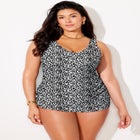 Sarong Front One Piece Swimsuit image number null