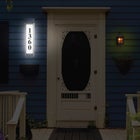 Sensor Brite® Solar-Powered Address Sign image number null