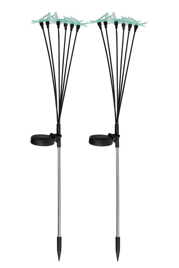 Solar Swaying Stake Light, Set of 2 image number 7