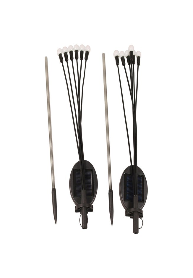 Multi Color Solar Swaying Stake Light, Set of 2 image number 3
