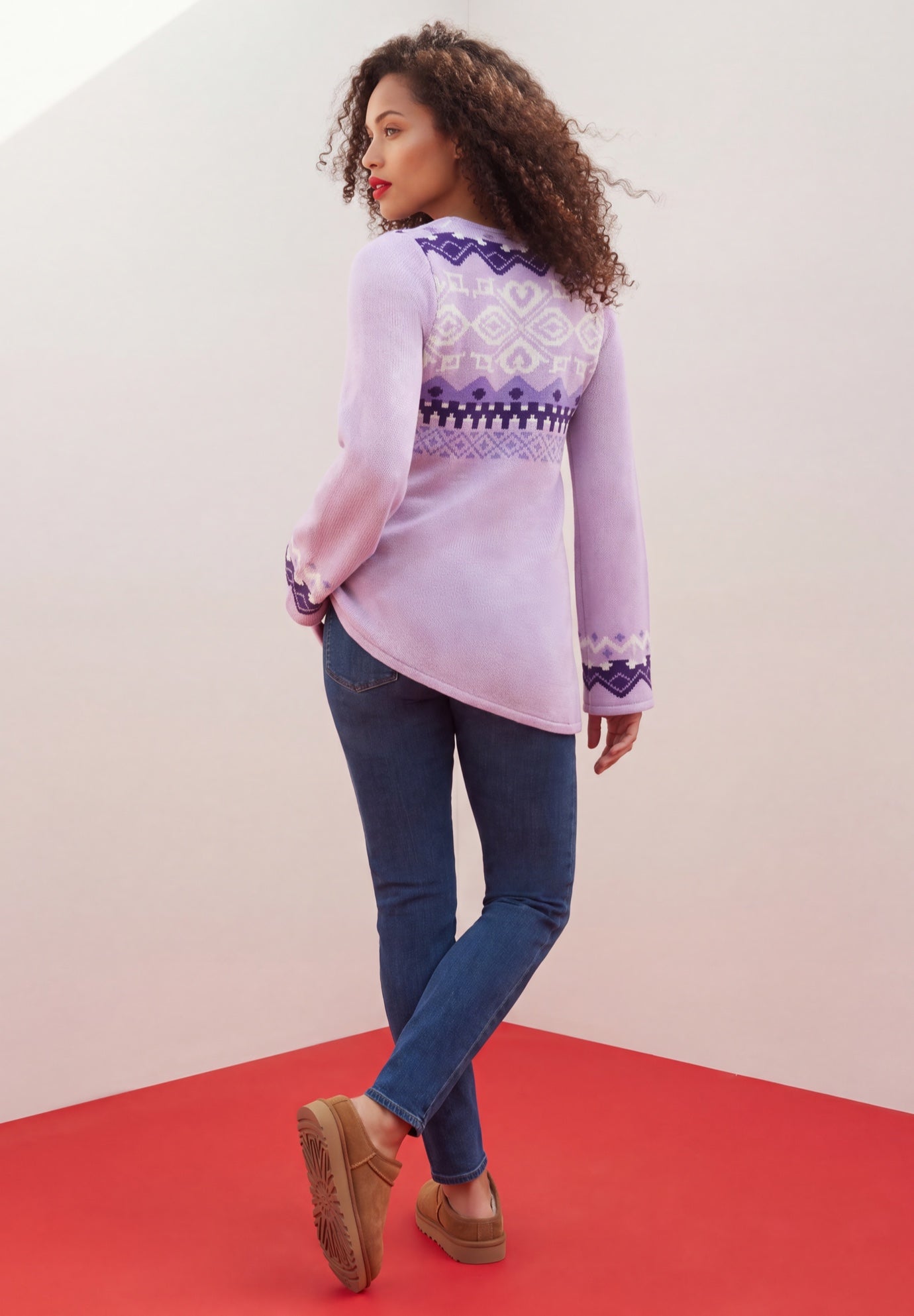 Fit And Flare Tunic Sweater image number 1