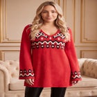 Fit And Flare Tunic Sweater image number 0
