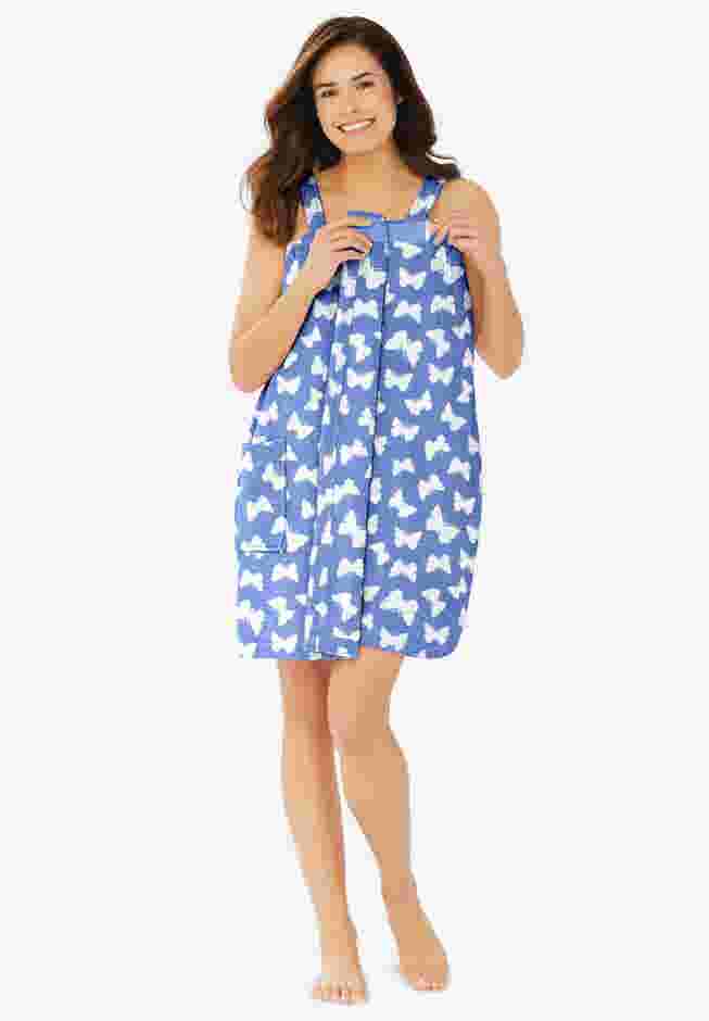 Dreams & Co.® Velour Towel Wrap image number 0