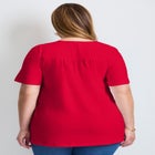 Smocked Squareneck Top image number 1