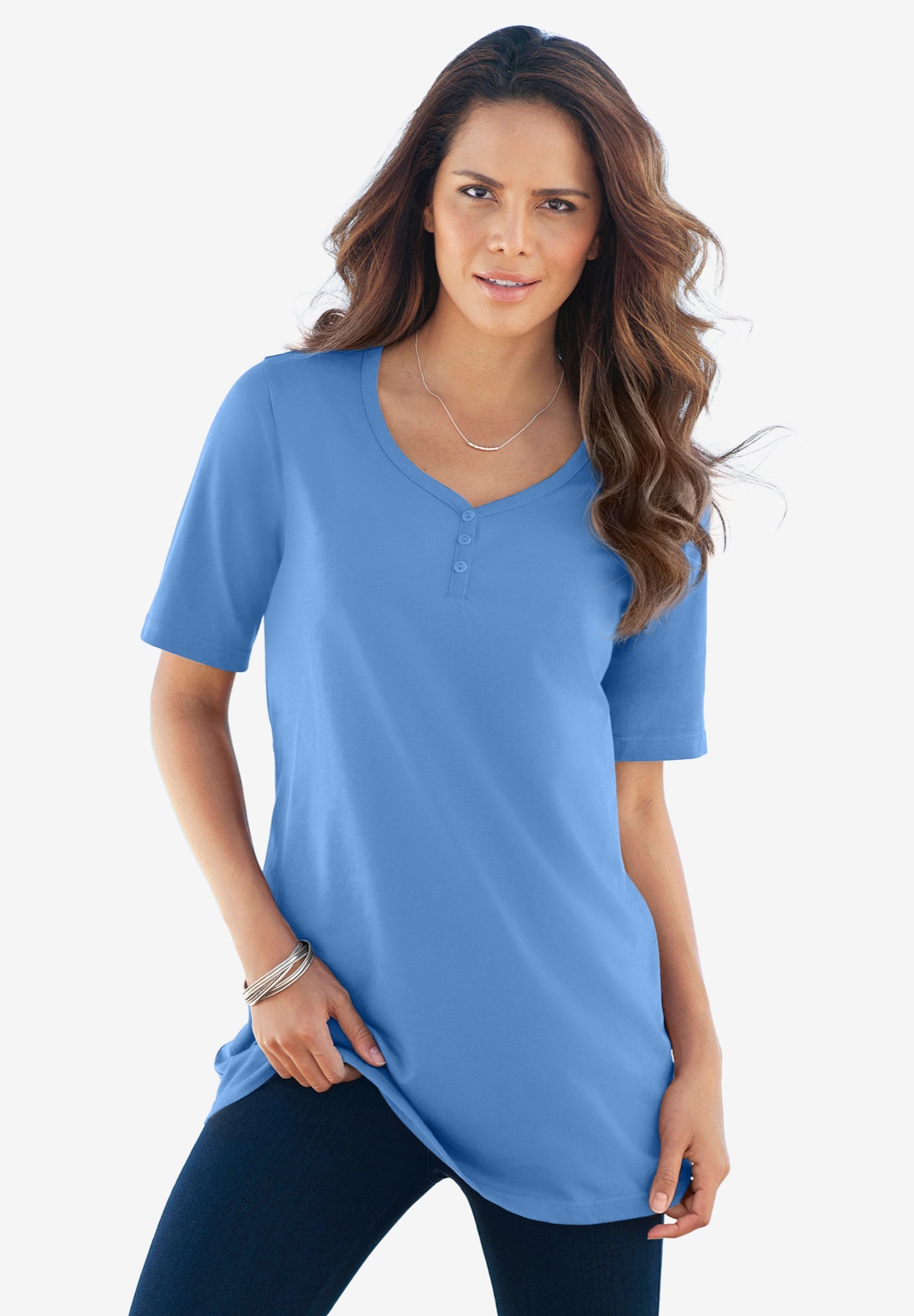 Ultimate Short Sleeve Sweetheart Tee image number 0