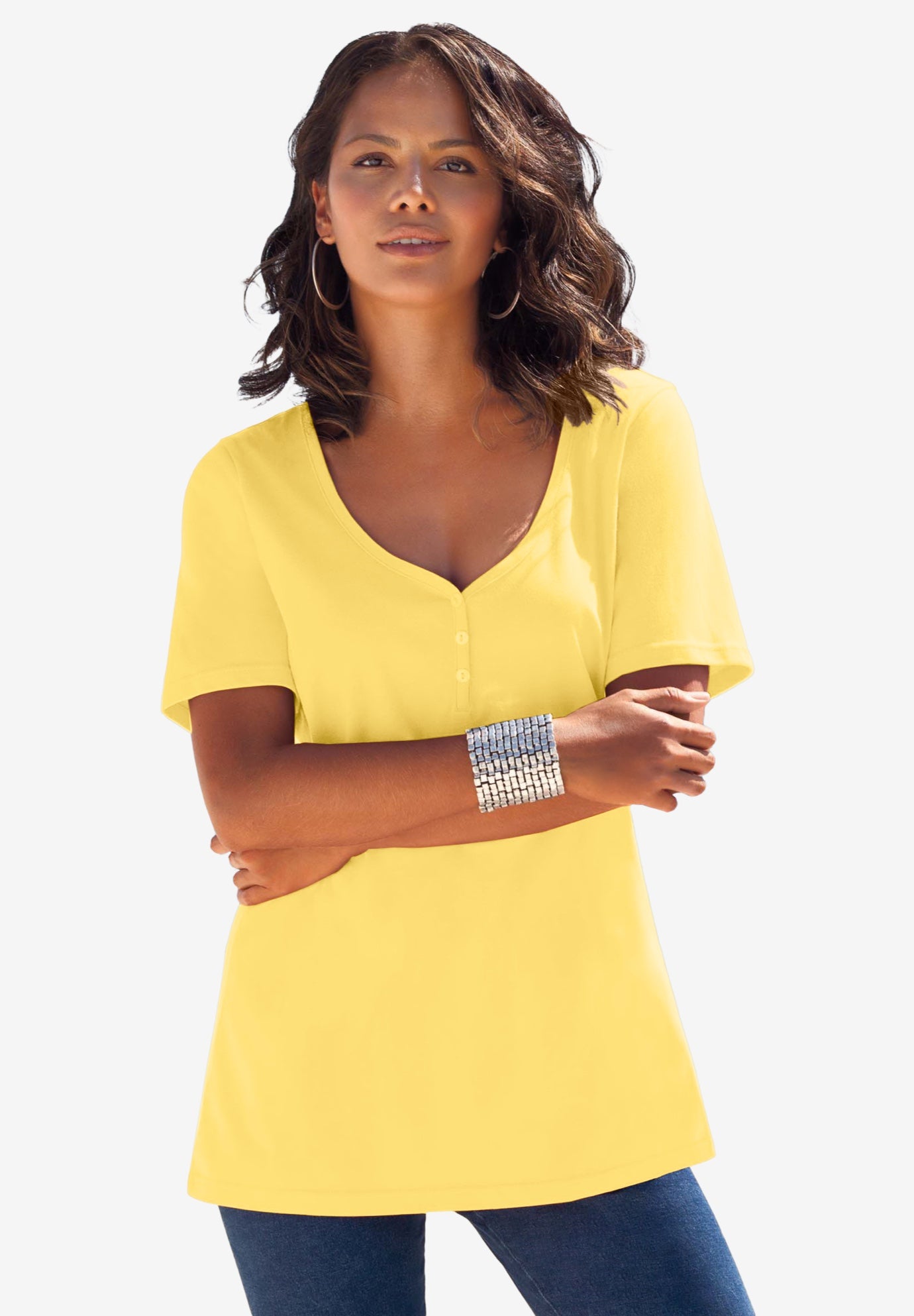 Ultimate Short Sleeve Sweetheart Tee image number 0