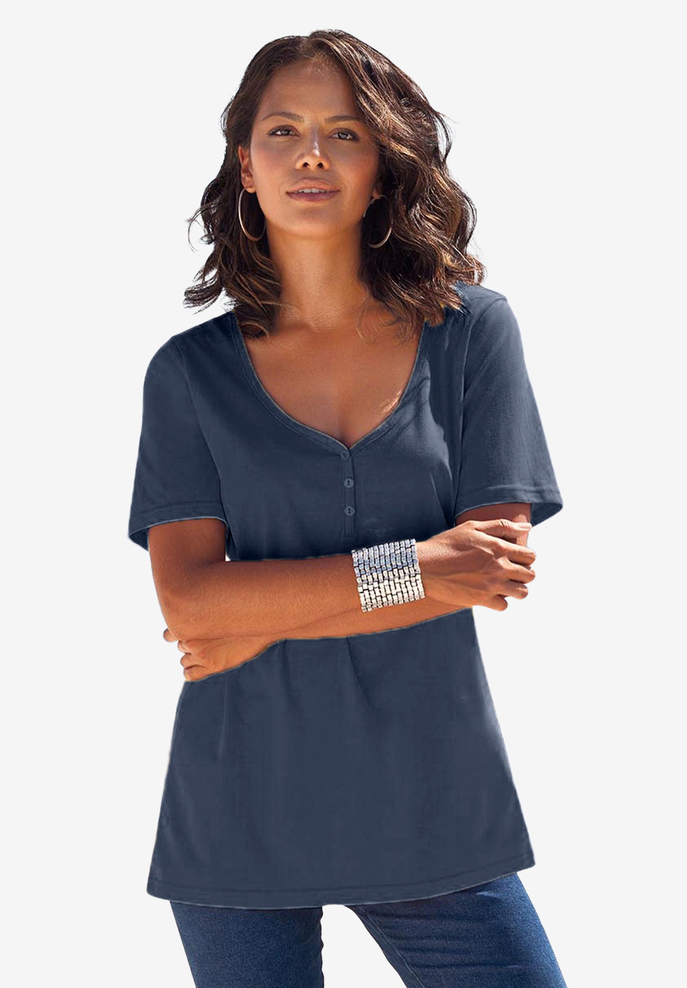 Ultimate Short Sleeve Sweetheart Tee image number 0