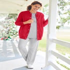 Fleece Baseball Jacket image number null