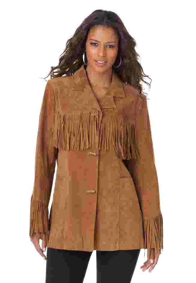Fringe Suede Jacket image number 2