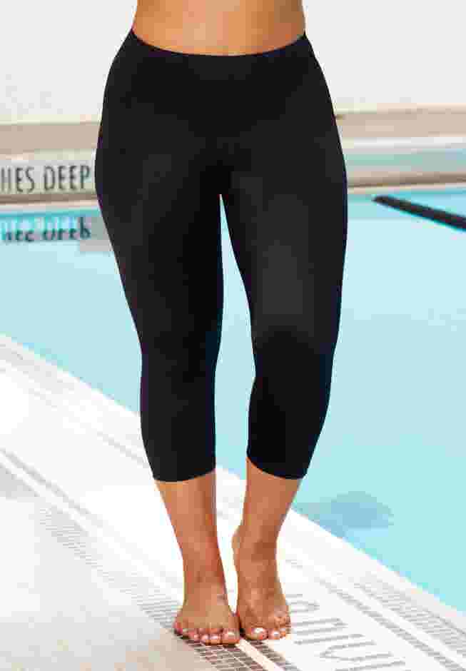 Chlorine Resistant Swim Capri image number 0