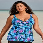 Bra Sized Sweetheart Underwire Tankini Top image number null