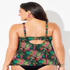 Bra Sized Crochet Underwire Tankini Top image number null