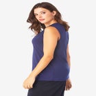 Ultrasmooth® Fabric V Neck Tank image number null