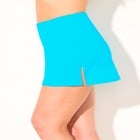 Side Slit Swim Skirt With Built-In Brief image number null