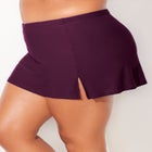 Side Slit Swim Skirt image number null