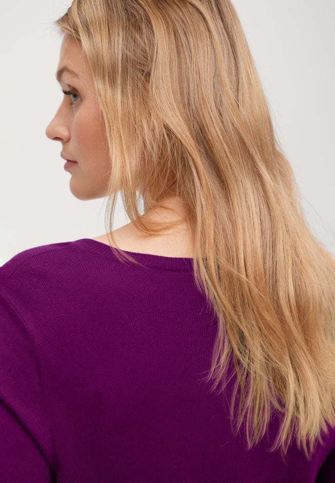 V-Neck Sweater Tunic image number 3