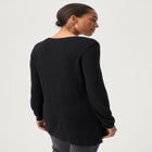 V-Neck Sweater Tunic image number null