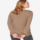V-Neck Sweater Tunic image number null