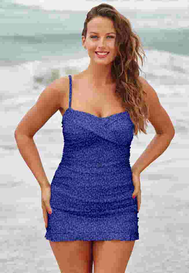 Ruffle Swimdress image number 0