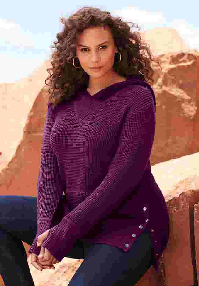 Thermal Hoodie Sweater image number 4