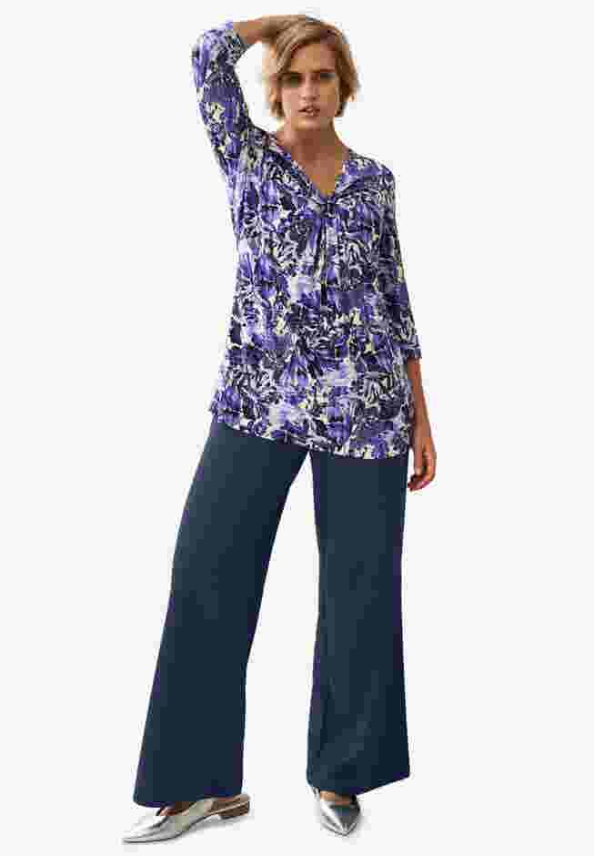 Wide Leg Soft Pants image number 0