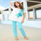 Plus Size Ultimate Short Sleeve Swing Tee image number null