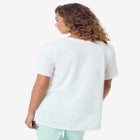 Plus Size Ultimate Short Sleeve Swing Tee image number null
