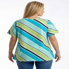 Plus Size Ultimate Short Sleeve Swing Tee image number 1