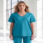 Plus Size Ultimate Short Sleeve Swing Tee image number null