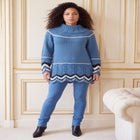 Chevron Border Sweater image number 0