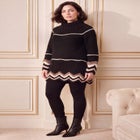 Chevron Border Sweater image number 0