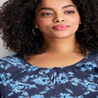 Keyhole Dolman Sleeve Blouse image number 3