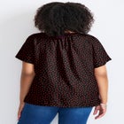 Keyhole Dolman Sleeve Blouse image number 1