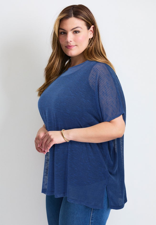 Lightweight Dolman Sweater image number 2