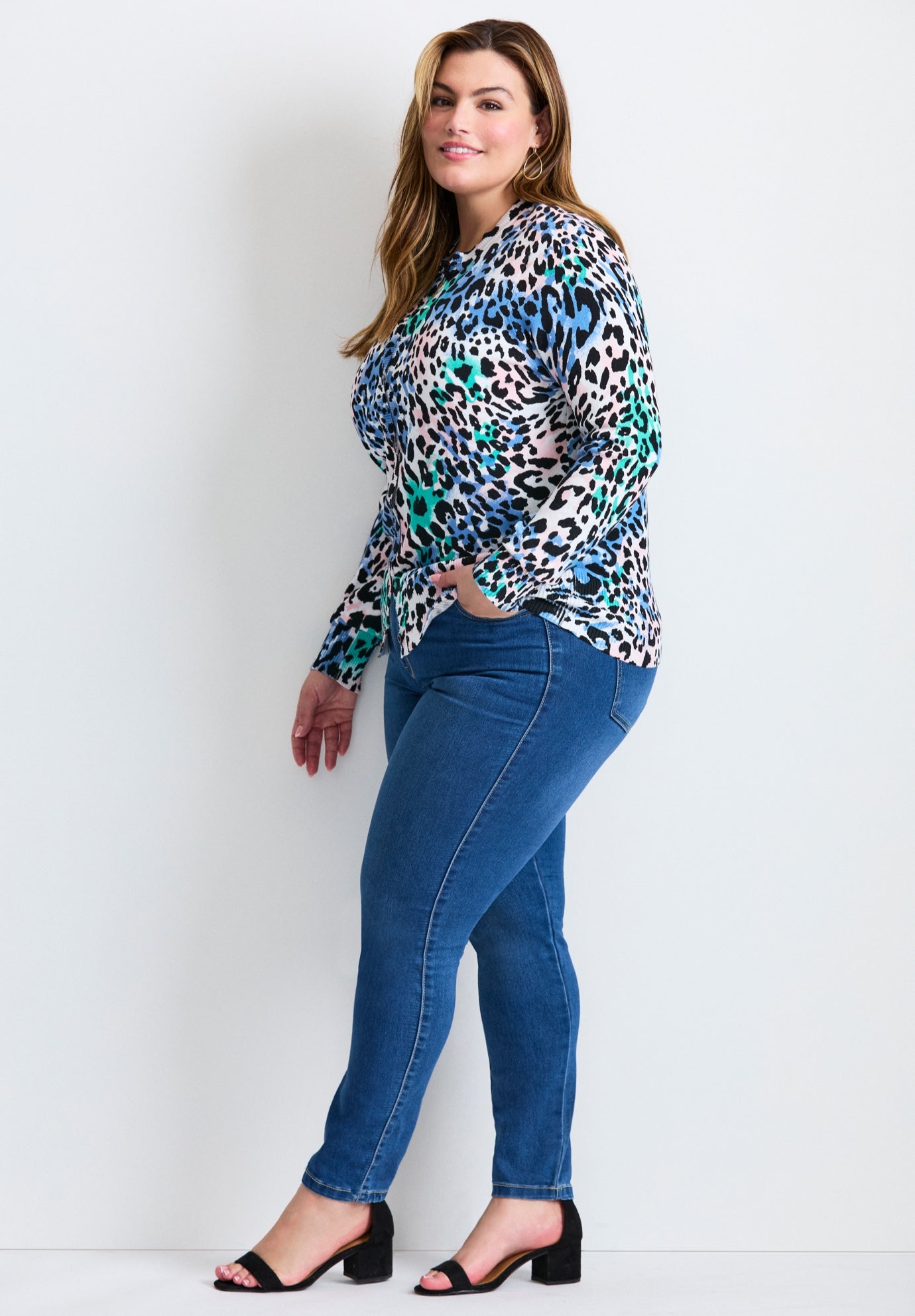 Signature Fine Gauge Cardigan image number 2