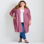 Raglan Sleeve Duster Cardigan image number 0