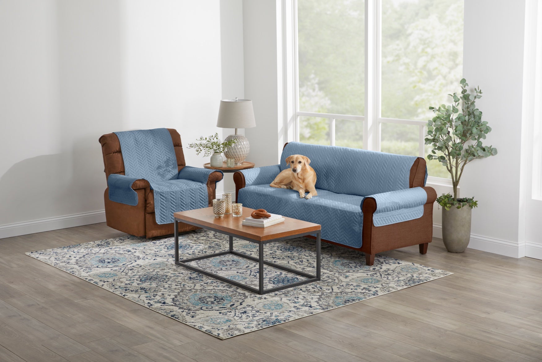 Herringbone Sofa Protector image number 1