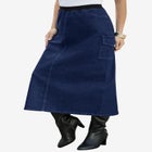 Plus Size Invisible Stretch® All Day Cargo Skirt image number null