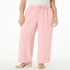 Plus Size Acid Wash Pants image number null